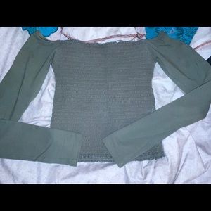 Long Sleeve Crop Top